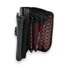 Portefeuille Compact Mélanie Paris Noir Brillant | Accessoire Mode Élégant