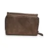 Melanie Paris Compact Bronze Wallet - Elegant and Practical Fashion Accessory