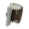 Melanie Paris Geldbörse Zweifarbig Silber & Beige | Elegantes Accessoire