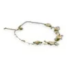 Collana Floréa | Gioiello Floreale Romantico con Perle e Fiori in Seta