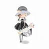 Broche Aimantée Fillette Vintage avec Chapeau | Bijou Rétro Mode Tendance