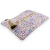Liberty Pouch "J'adore" in Floral Cotton | Elegant Women's Cosmetic Bag