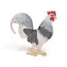 Broche Coq Aimantée Émaillée - Symbole France 5 cm | Mode Tendance