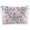 Pochette Happy Fleurie en Coton - Accessoire Mode Vintage & Élégant