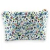 Clutch Happy Liberty | Modisches Accessoire mit Blumenmuster in Blau, Grün und Rosa | Trendige Mode