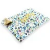 Clutch Happy Liberty | Modisches Accessoire mit Blumenmuster in Blau, Grün und Rosa | Trendige Mode