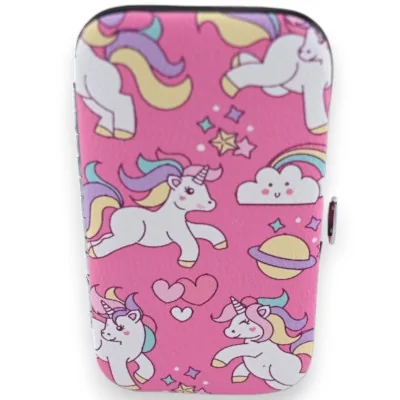 Set manicure unicorno rosa