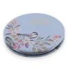 Miroir de Poche Décoratif Bleu Ciel - Cadeau Fête des Mères | Mode Tendance