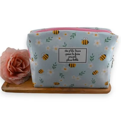 Bee toiletry bag