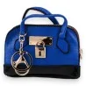 Porte-clés porte-monnaie bleu royal élégant | Accessoire de mode tendance