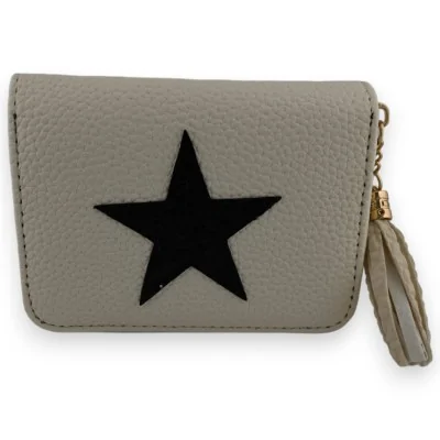Cartera estrella color crudo