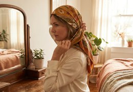 Comment empêcher un foulard de glisser sur la tête ou les cheveux