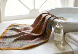 How to wash a silk scarf without ruining it